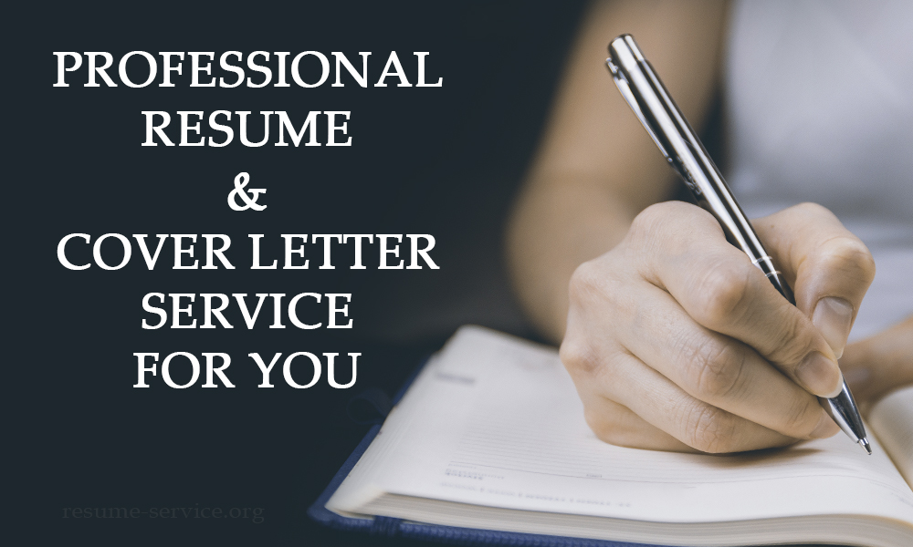 Professional Resume & Cover Letter Service for You