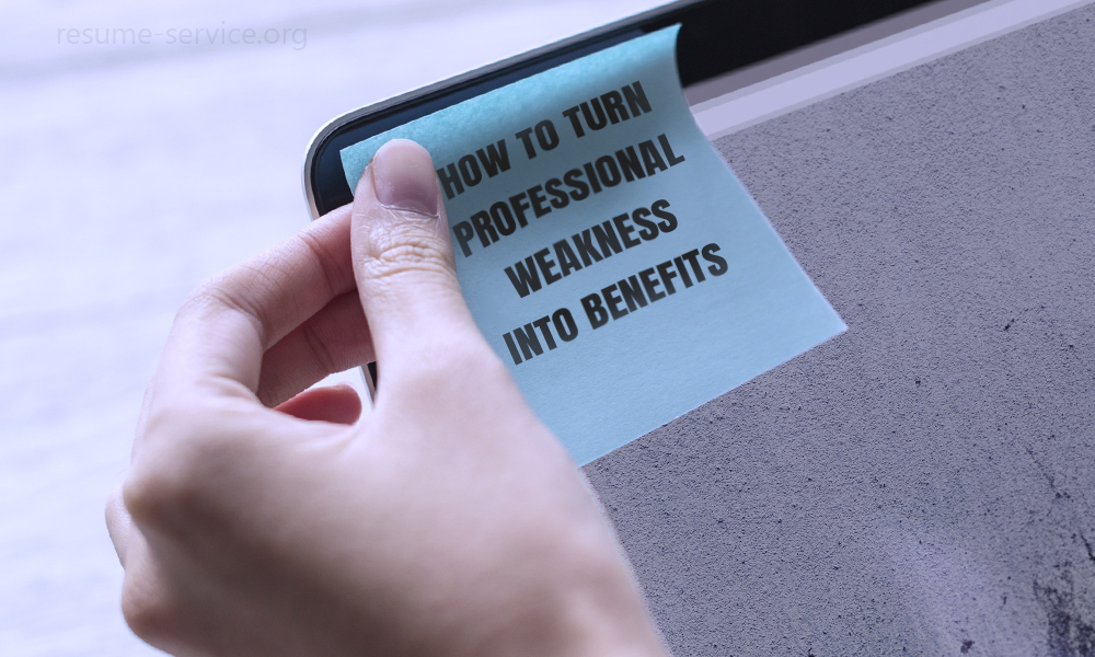 How To Turn Professional Weakness Into Benefits