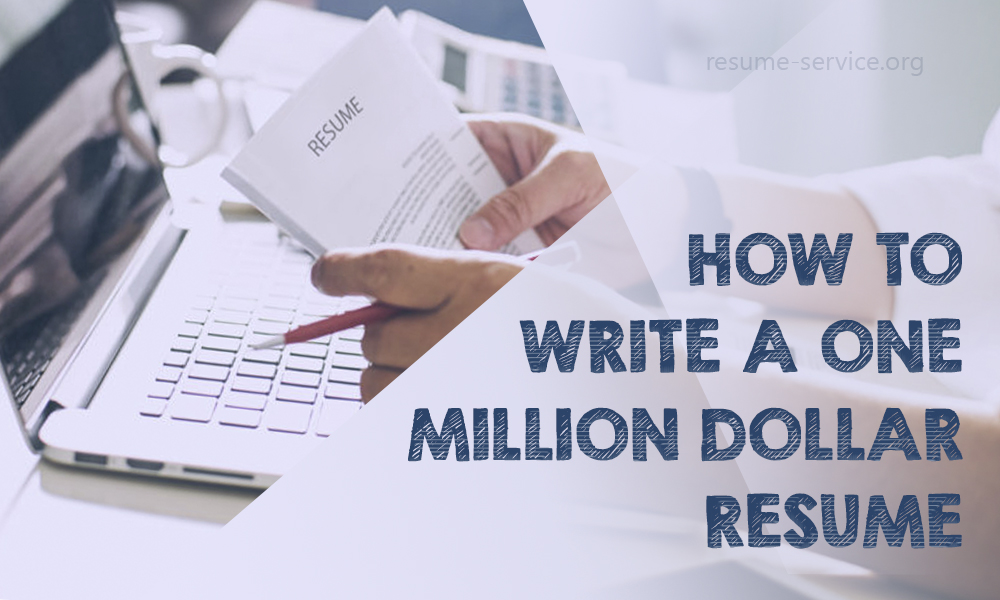 how to write 1 million in resume