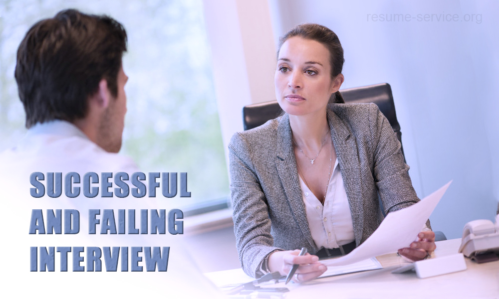 Successful And Failing Interview
